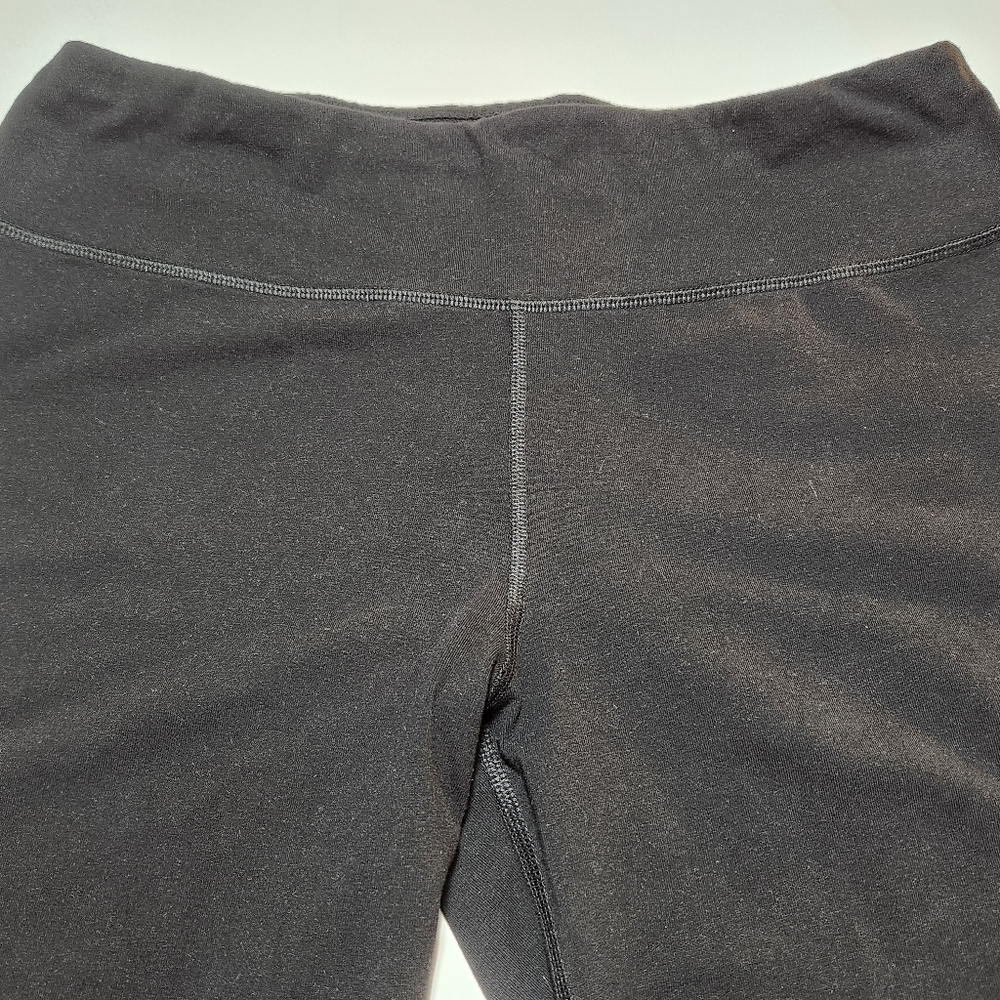 Athletic Works Black Active Petite Yoga Pants - Picture 2 of 5
